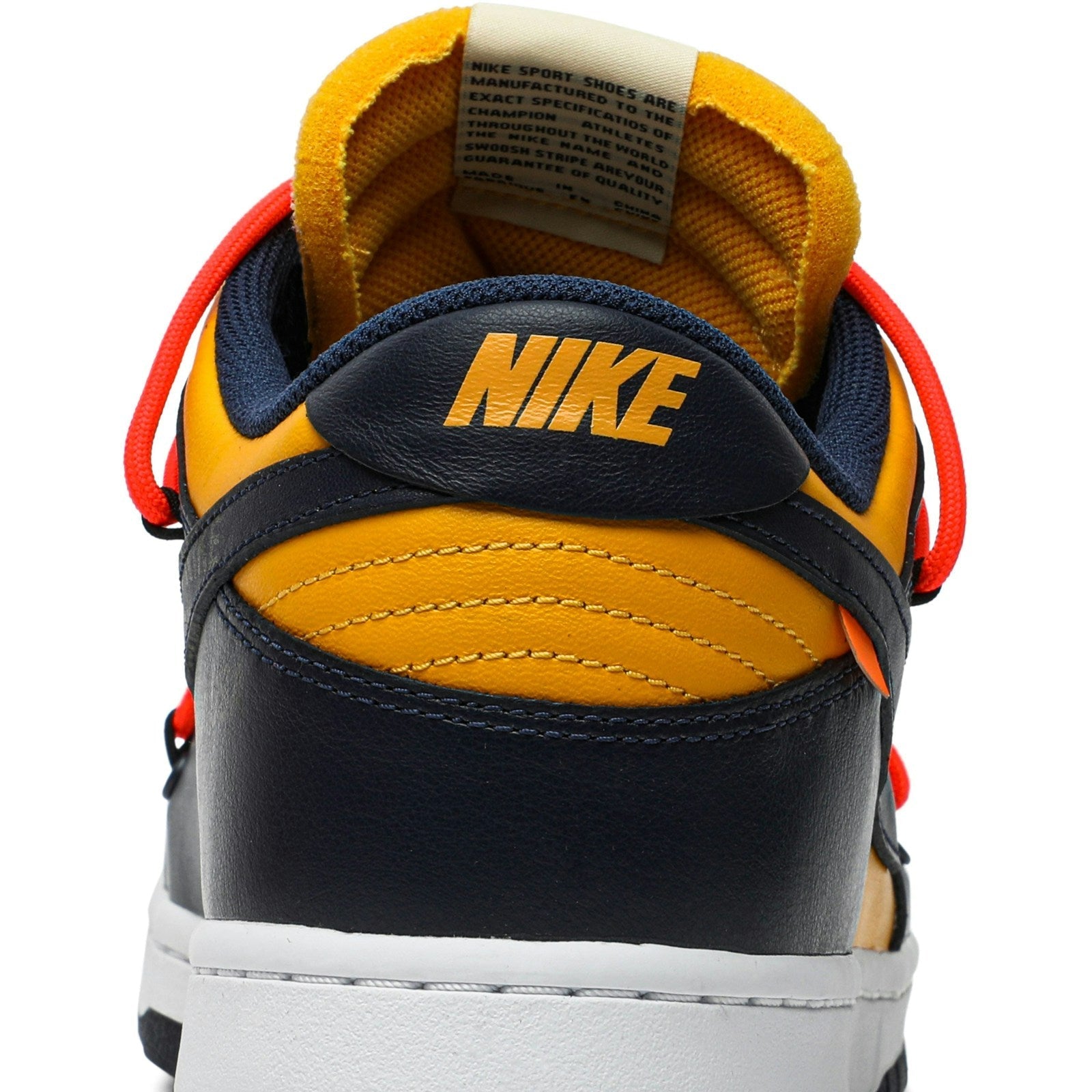 OFF-WHITE X NIKE DUNK LOW ‘UNIVERSITY GOLD’